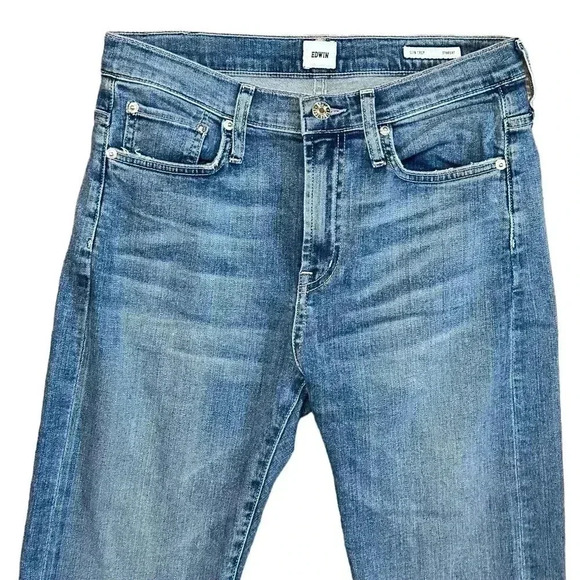 Evereve Edwin Elin Straight Crop Size 26 - Picture 5 of 10